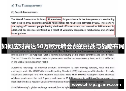 如何应对高达50万欧元转会费的挑战与战略布局