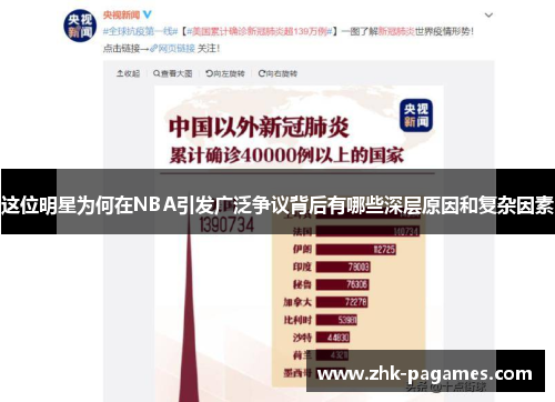 这位明星为何在NBA引发广泛争议背后有哪些深层原因和复杂因素